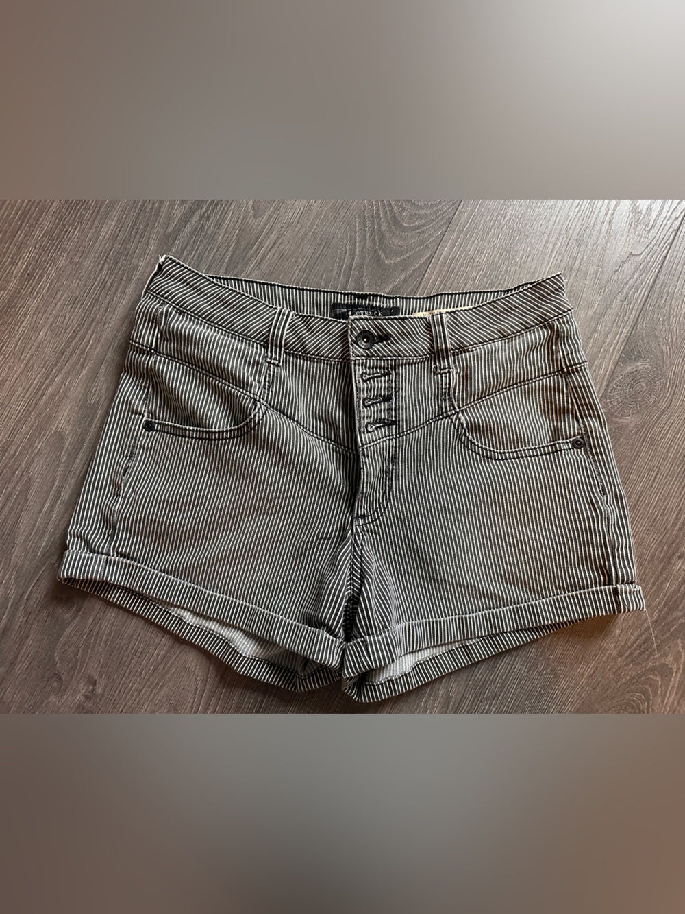 Lovesick pinstripe shorts